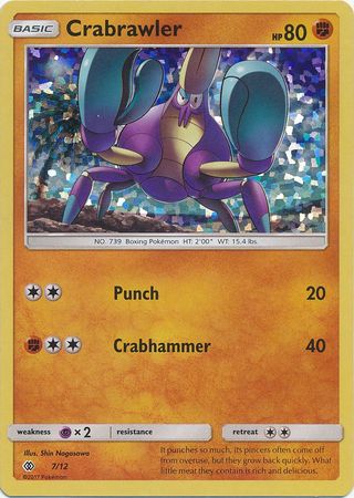 Crabrawler (7/12) [McDonald's Promos: 2017 Collection] | Exor Games Dartmouth