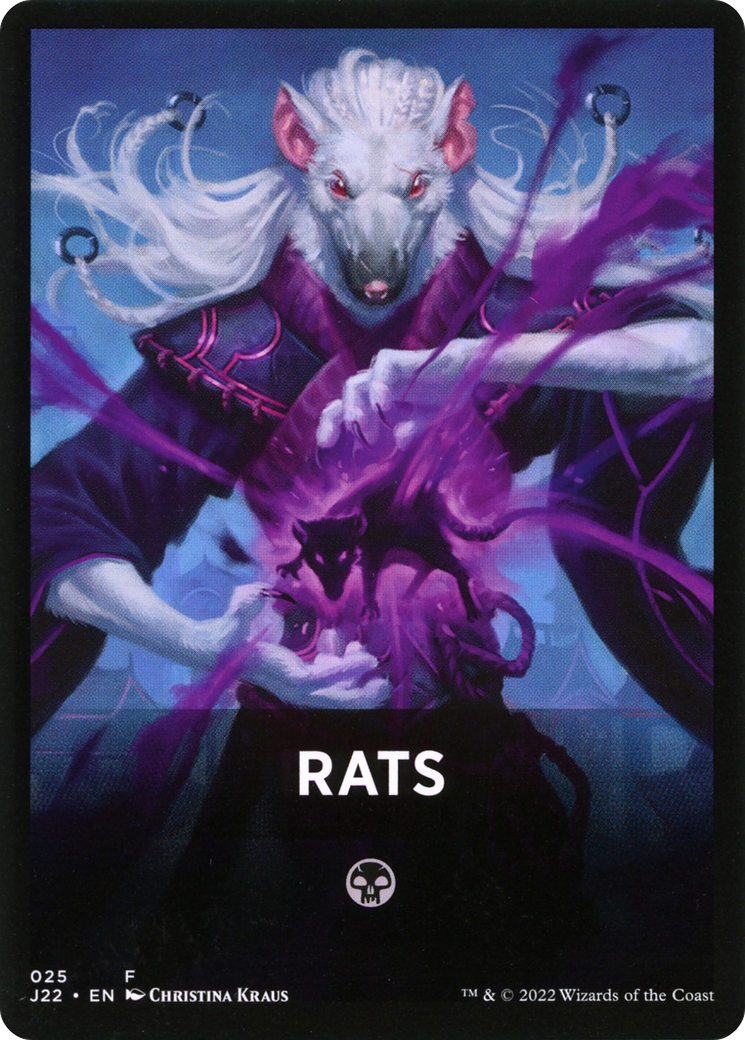 Rats Theme Card [Jumpstart 2022 Front Cards] | Exor Games Dartmouth