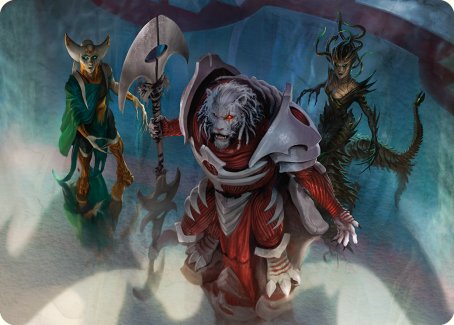 Norn's Decree Art Card [Phyrexia: All Will Be One Art Series] | Exor Games Dartmouth