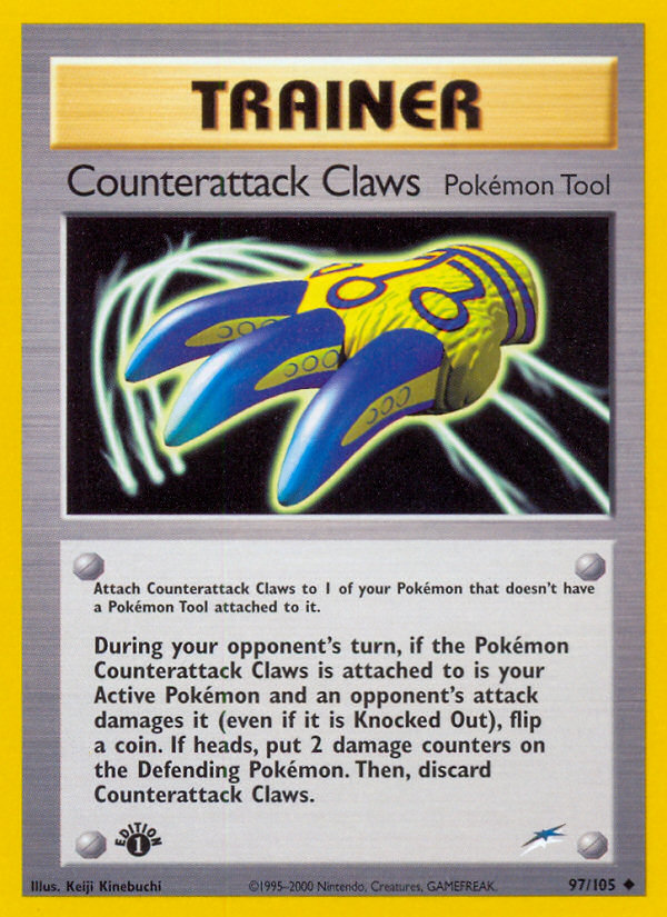 Counterattack Claws (97/105) [Neo Destiny 1st Edition] | Exor Games Dartmouth