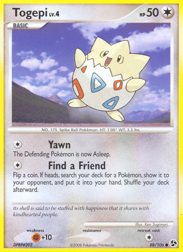 Togepi (88/106) [Diamond & Pearl: Great Encounters] | Exor Games Dartmouth