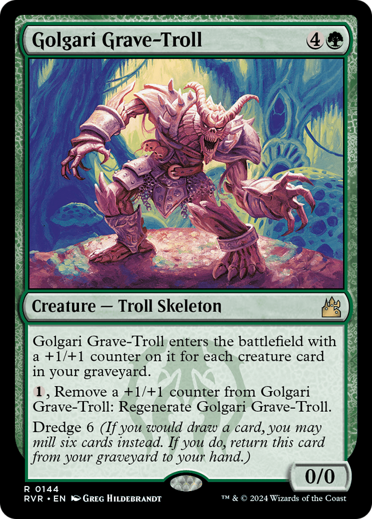 Golgari Grave-Troll [Ravnica Remastered] | Exor Games Dartmouth