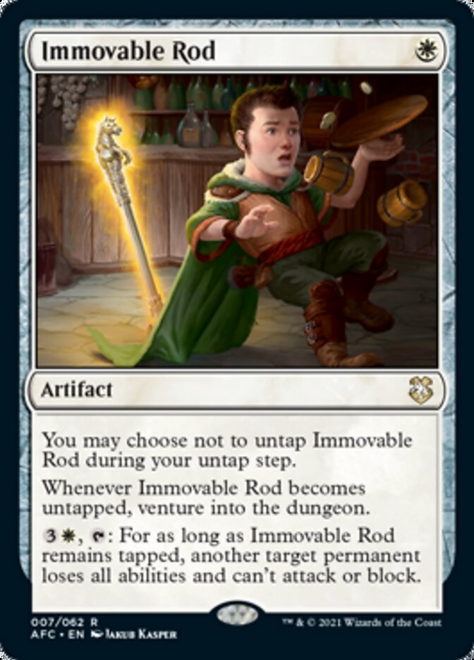 Immovable Rod [Dungeons & Dragons: Adventures in the Forgotten Realms Commander] | Exor Games Dartmouth