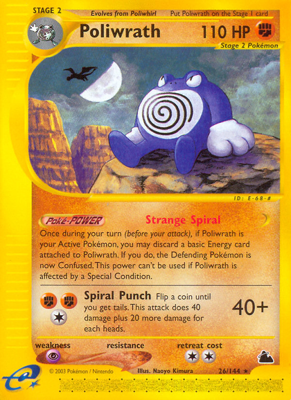 Poliwrath (26/144) [Skyridge] | Exor Games Dartmouth