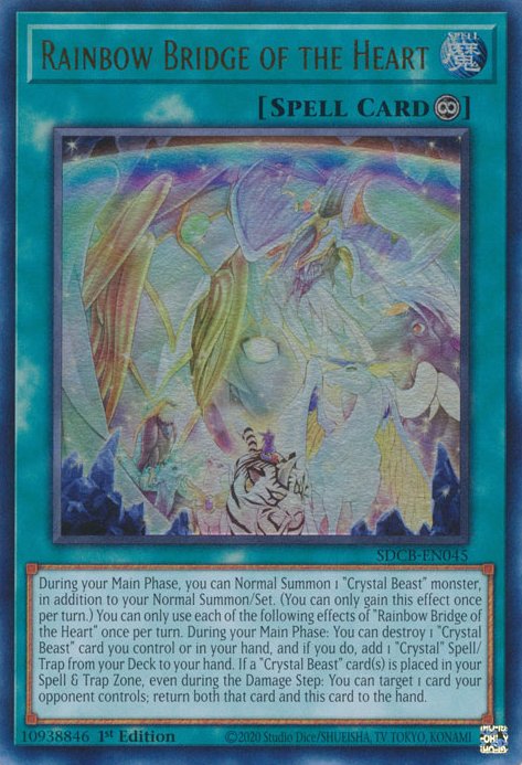 Rainbow Bridge of the Heart [SDCB-EN045] Ultra Rare | Exor Games Dartmouth