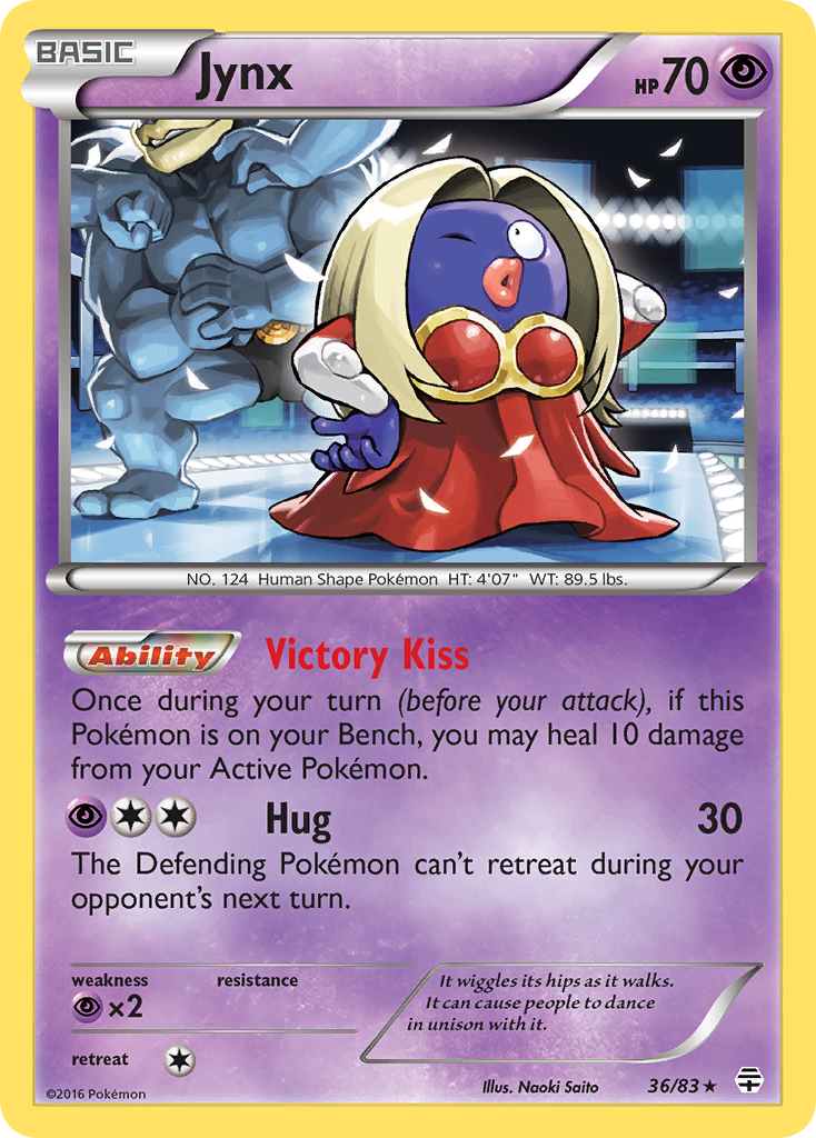 Jynx (36/83) [XY: Generations] | Exor Games Dartmouth