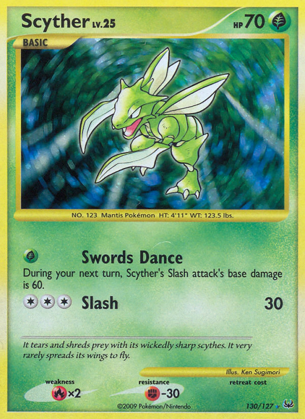 Scyther (130/127) [Platinum: Base Set] | Exor Games Dartmouth