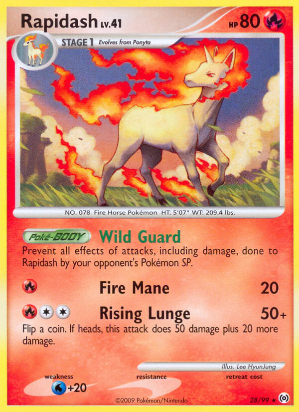 Rapidash (28/99) [Platinum: Arceus] | Exor Games Dartmouth