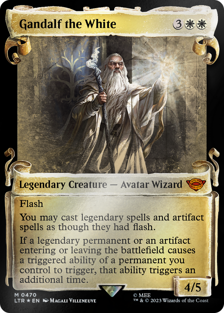 Gandalf the White [The Lord of the Rings: Tales of Middle-Earth Showcase Scrolls] | Exor Games Dartmouth