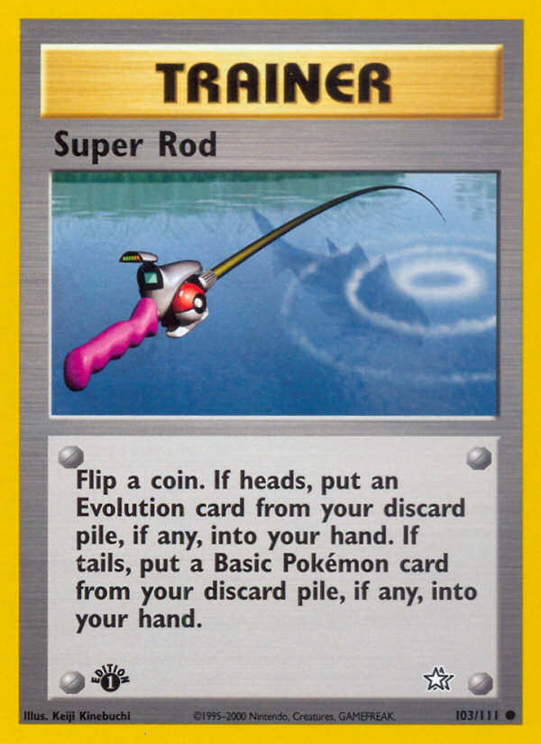 Super Rod (103/111) [Neo Genesis 1st Edition] | Exor Games Dartmouth