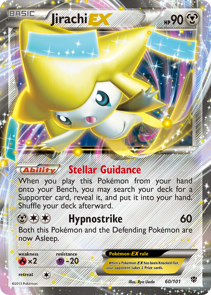 Jirachi EX (60/101) [Black & White: Plasma Blast] | Exor Games Dartmouth