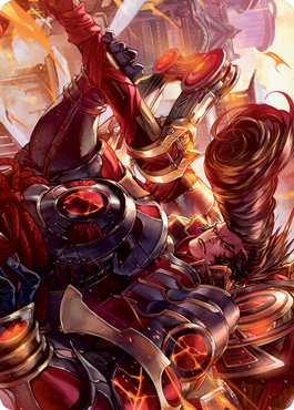 Upriser Renegade Art Card [Kamigawa: Neon Dynasty Art Series] | Exor Games Dartmouth