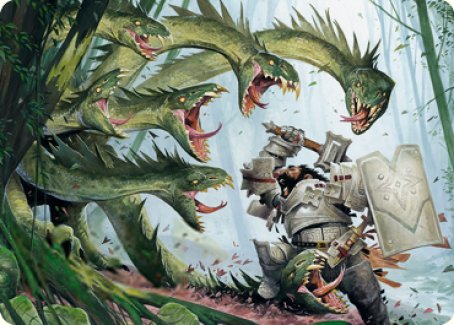 Lair of the Hydra Art Card [Dungeons & Dragons: Adventures in the Forgotten Realms Art Series] | Exor Games Dartmouth