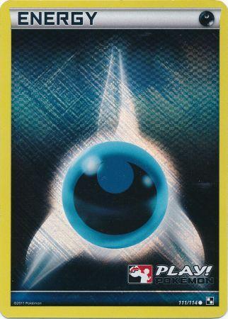 Darkness Energy (111/114) (Play Pokemon Promo) [Black & White: Base Set] | Exor Games Dartmouth