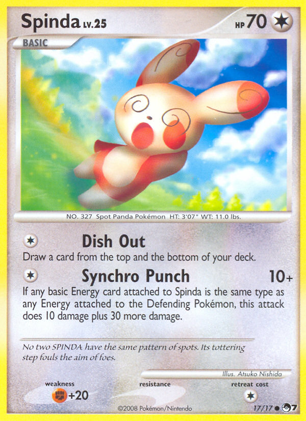 Spinda (17/17) [POP Series 7] | Exor Games Dartmouth