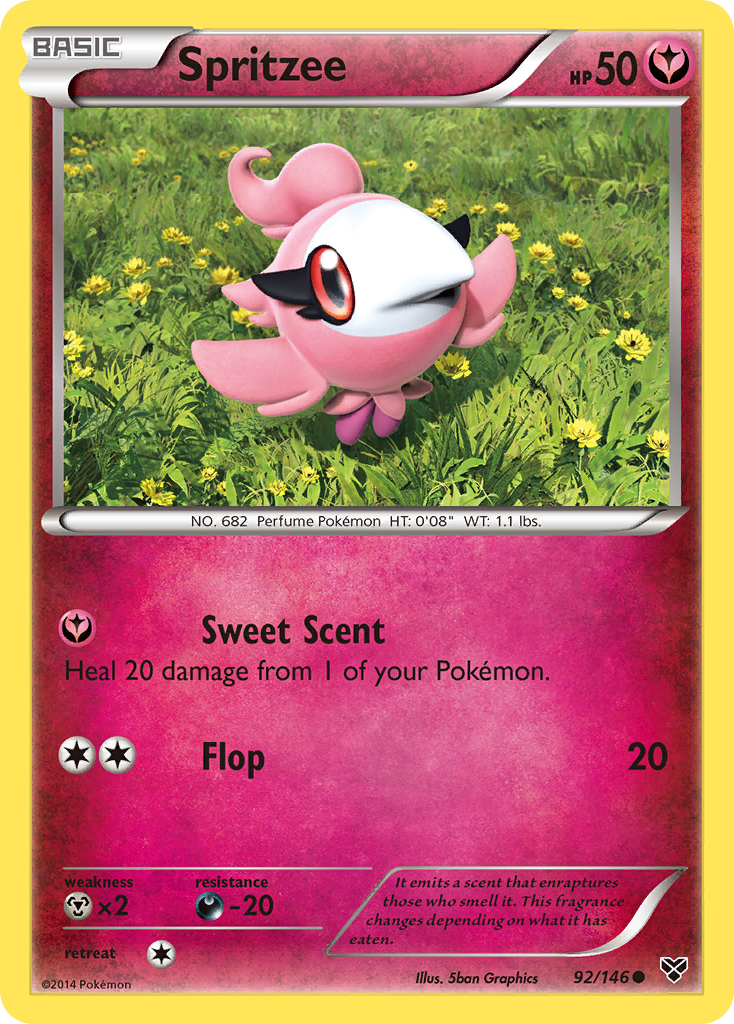 Spritzee (92/146) [XY: Base Set] | Exor Games Dartmouth