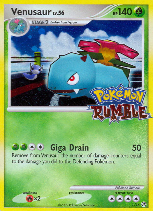 Venusaur (1/16) [Pokémon Rumble] | Exor Games Dartmouth