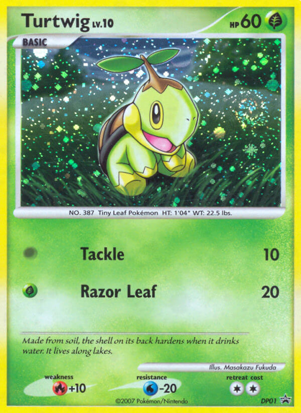 Turtwig (DP01) [Diamond & Pearl: Black Star Promos] | Exor Games Dartmouth