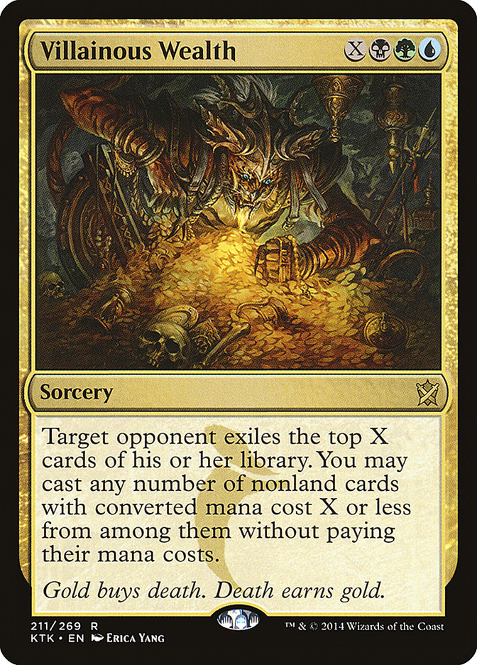 Villainous Wealth [Khans of Tarkir] | Exor Games Dartmouth