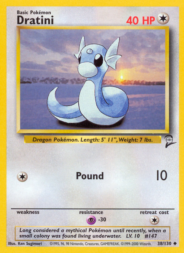 Dratini (38/130) [Base Set 2] | Exor Games Dartmouth