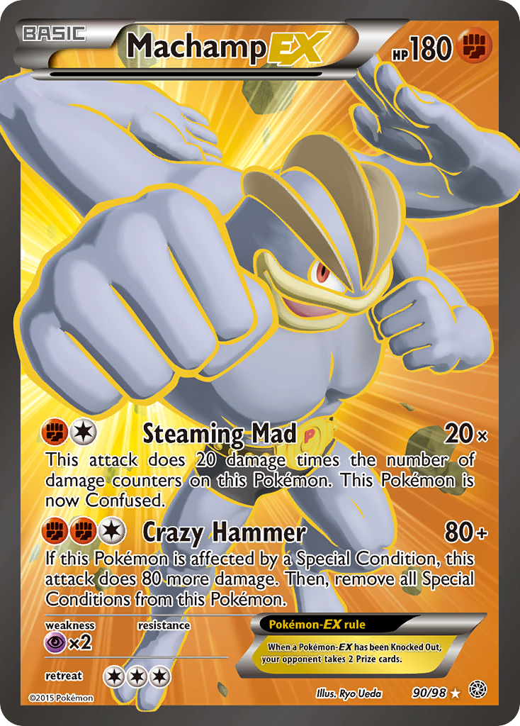 Machamp EX (90/98) [XY: Ancient Origins] | Exor Games Dartmouth