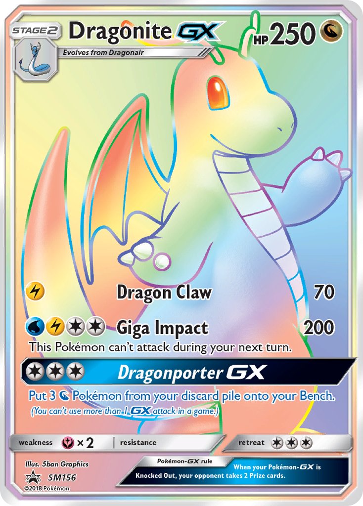 Dragonite GX (SM156) [Sun & Moon: Black Star Promos] | Exor Games Dartmouth