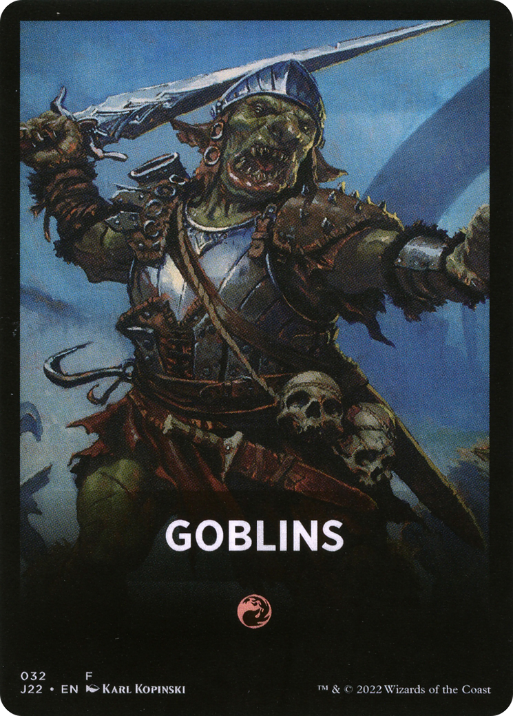 Goblins Theme Card [Jumpstart 2022 Front Cards] | Exor Games Dartmouth