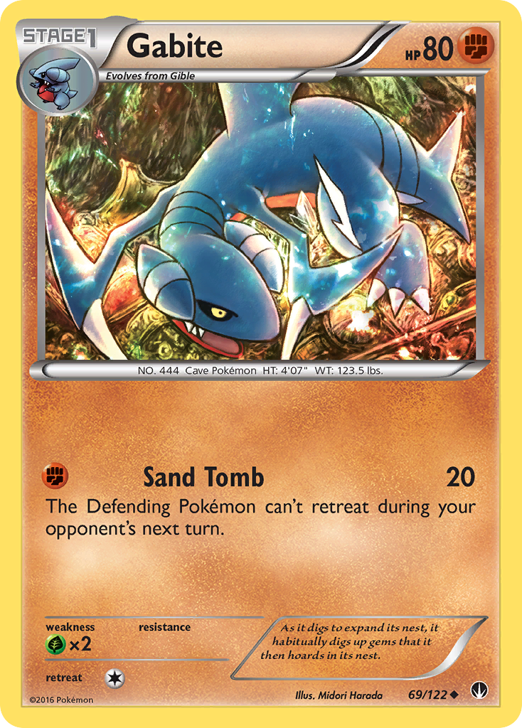 Gabite (69/122) [XY: BREAKpoint] | Exor Games Dartmouth