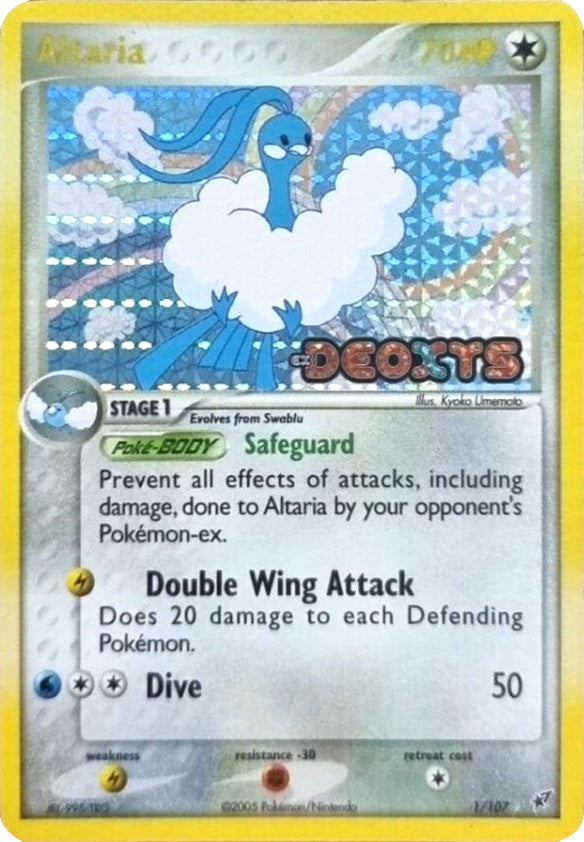 Altaria (1/107) (Stamped) [EX: Deoxys] | Exor Games Dartmouth