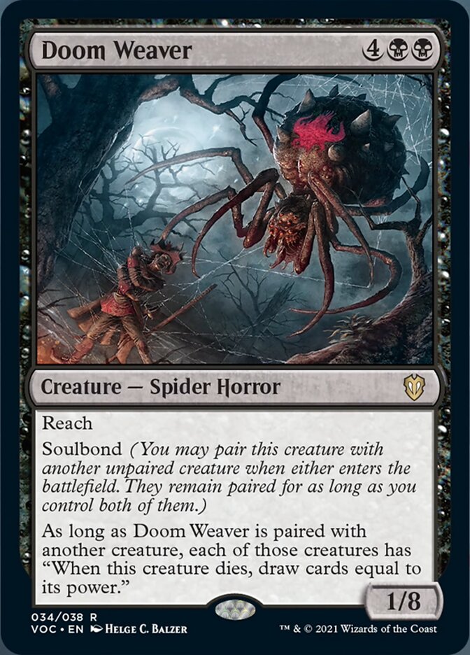 Doom Weaver [Innistrad: Crimson Vow Commander] | Exor Games Dartmouth