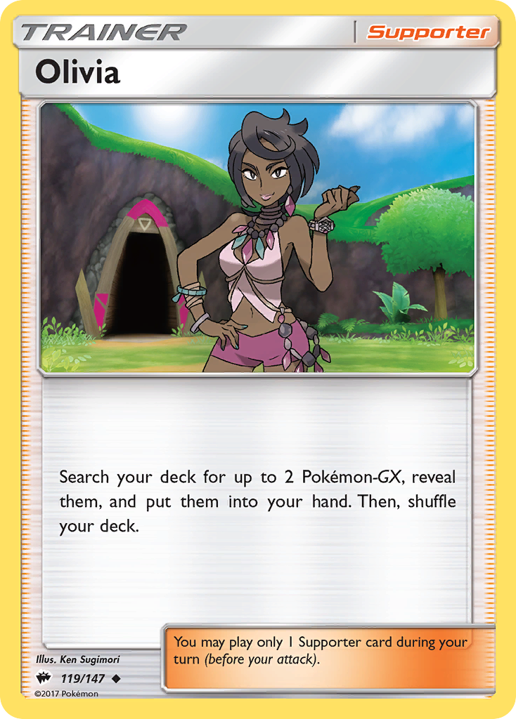 Olivia (119/147) [Sun & Moon: Burning Shadows] | Exor Games Dartmouth