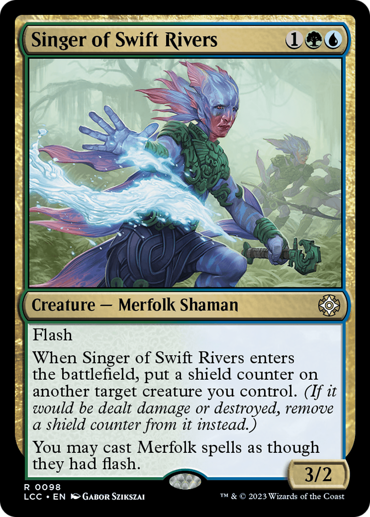 Singer of Swift Rivers [The Lost Caverns of Ixalan Commander] | Exor Games Dartmouth