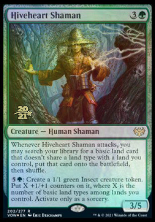 Hiveheart Shaman [Innistrad: Crimson Vow Prerelease Promos] | Exor Games Dartmouth