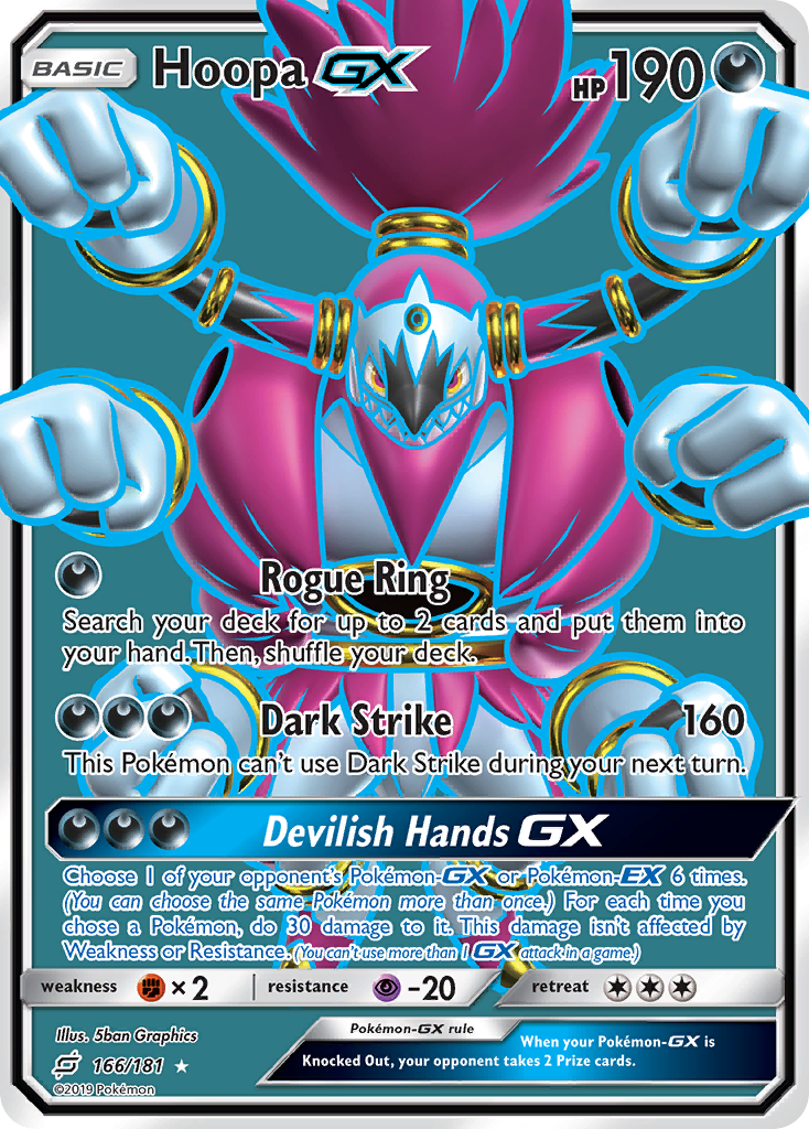 Hoopa GX (166/181) [Sun & Moon: Team Up] | Exor Games Dartmouth