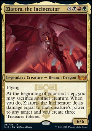 Ziatora, the Incinerator (Promo Pack) [Streets of New Capenna Promos] | Exor Games Dartmouth