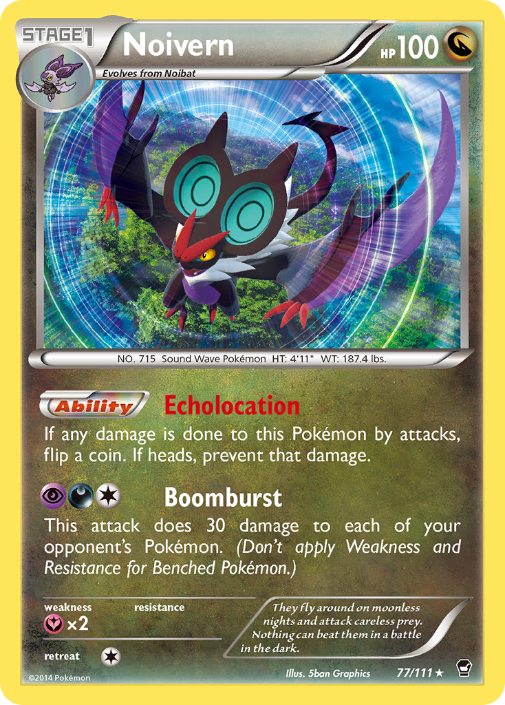 Noivern (77/111) [XY: Furious Fists] | Exor Games Dartmouth