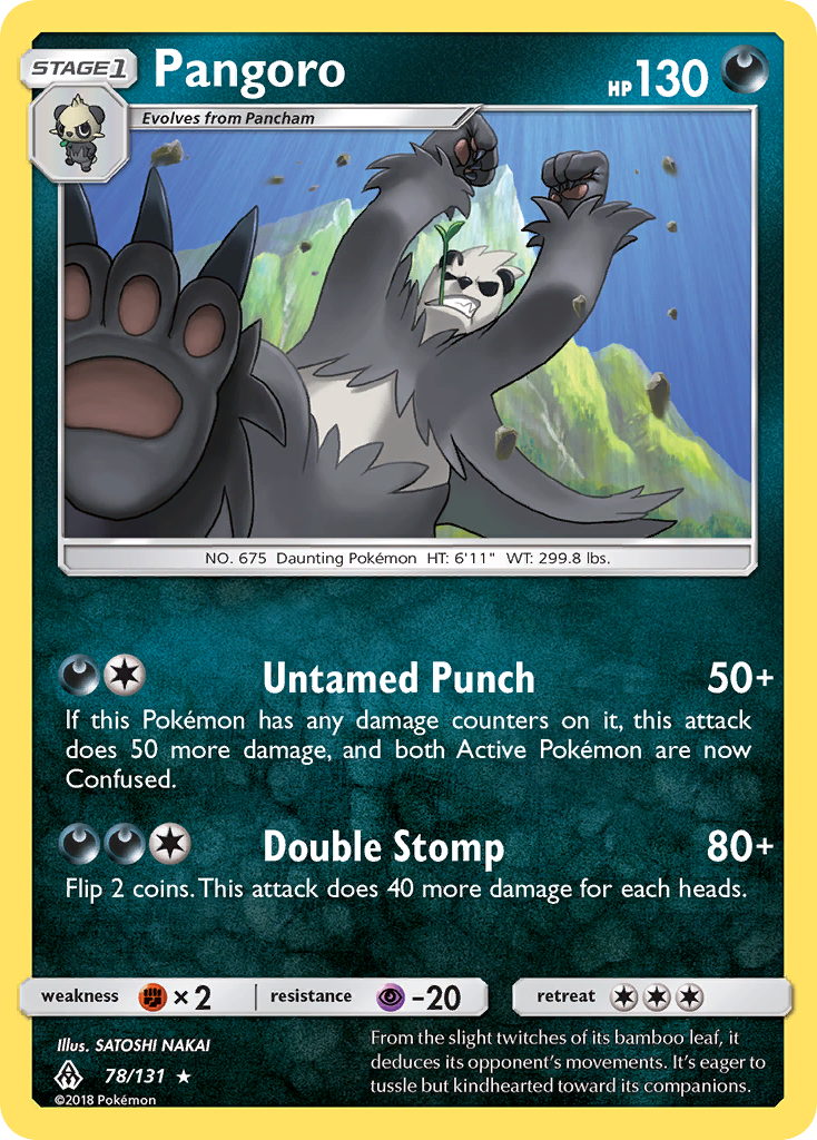 Pangoro (78/131) [Sun & Moon: Forbidden Light] | Exor Games Dartmouth