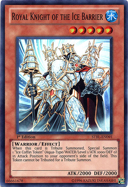 Royal Knight of the Ice Barrier [STBL-EN091] Super Rare | Exor Games Dartmouth
