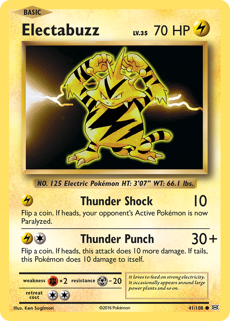 Electabuzz (41/108) [XY: Evolutions] | Exor Games Dartmouth