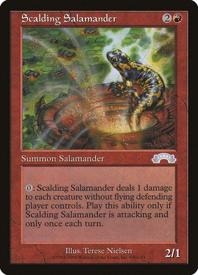 Scalding Salamander [Exodus] | Exor Games Dartmouth