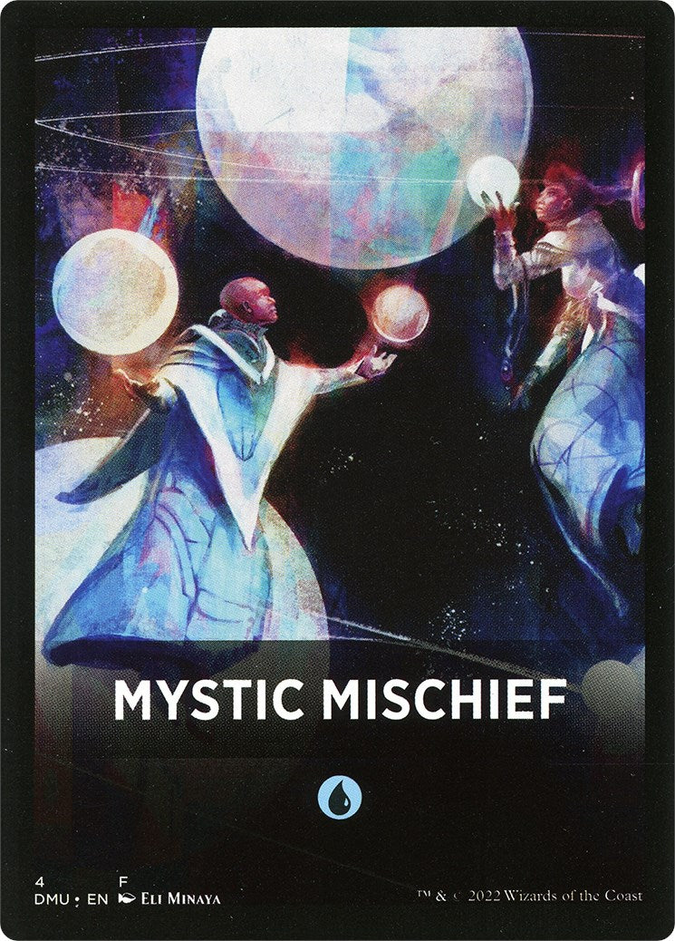 Mystic Mischief Theme Card [Dominaria United Tokens] | Exor Games Dartmouth