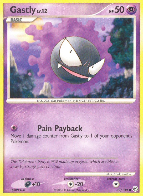 Gastly (82/130) [Diamond & Pearl: Base Set] | Exor Games Dartmouth