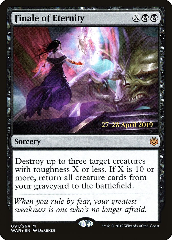 Finale of Eternity  [War of the Spark Prerelease Promos] | Exor Games Dartmouth