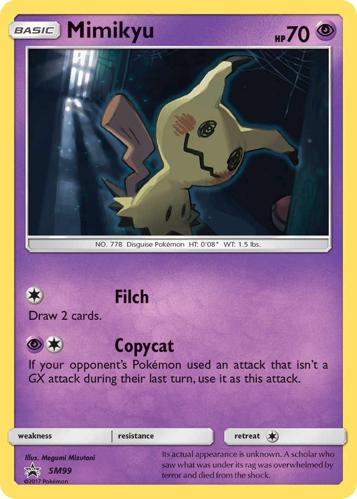 Mimikyu (SM99) [Sun & Moon: Black Star Promos] | Exor Games Dartmouth