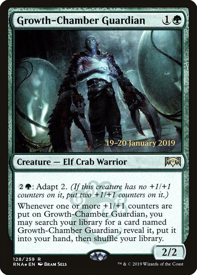 Growth-Chamber Guardian [Ravnica Allegiance Prerelease Promos] | Exor Games Dartmouth