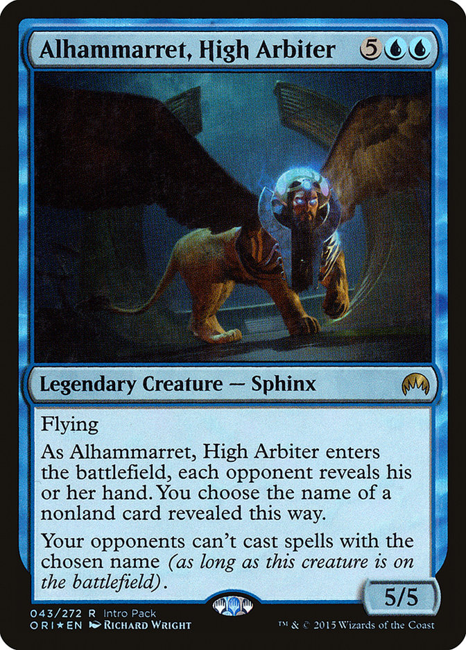 Alhammarret, High Arbiter [Magic Origins Promos] | Exor Games Dartmouth