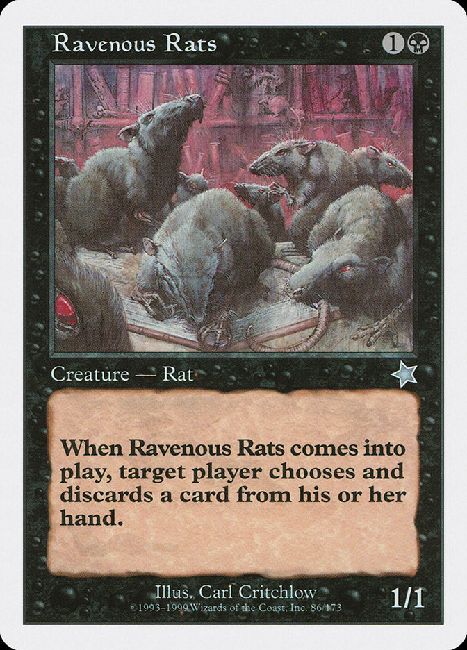 Ravenous Rats [Starter 1999] | Exor Games Dartmouth