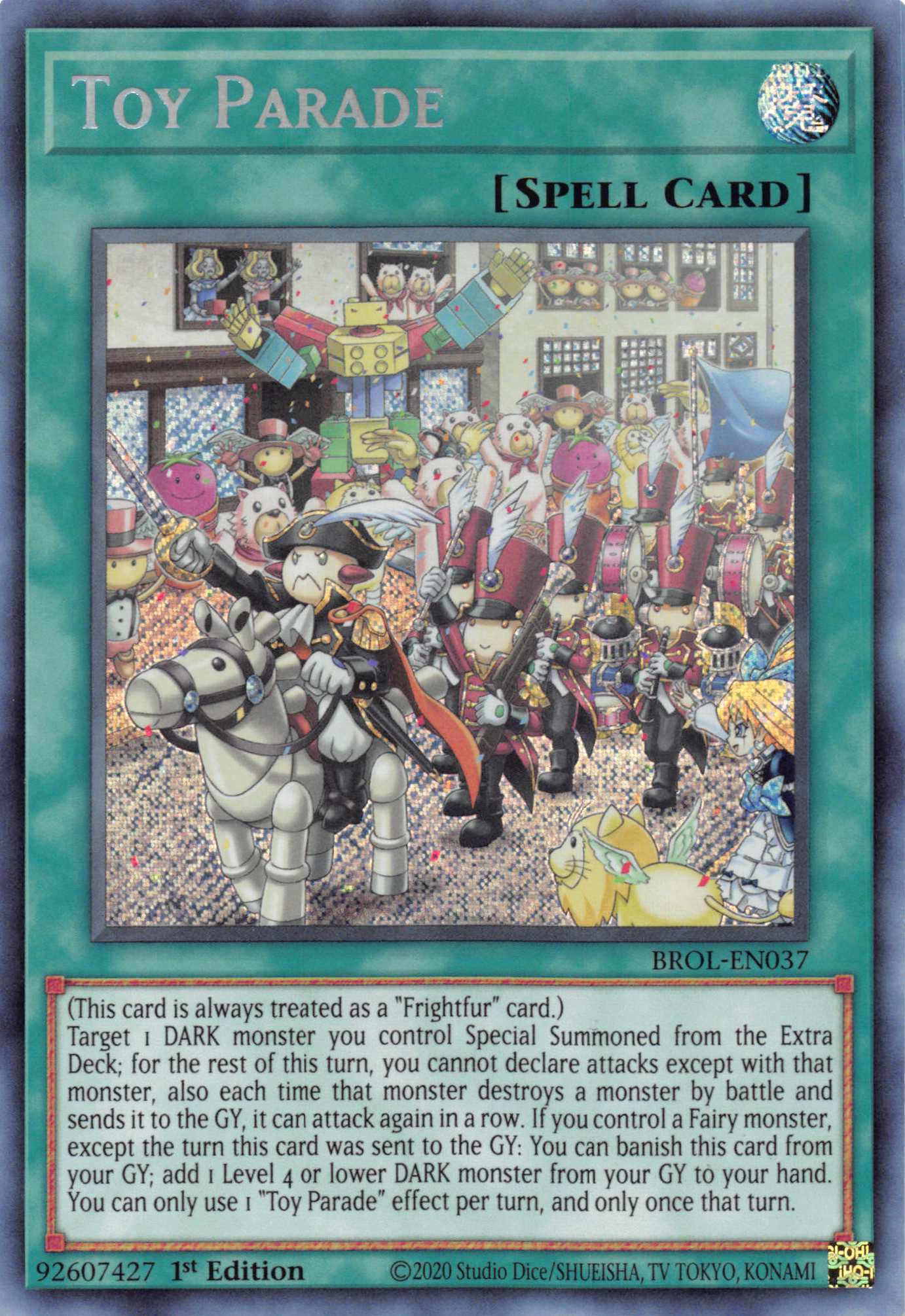 Toy Parade [BROL-EN037] Secret Rare | Exor Games Dartmouth