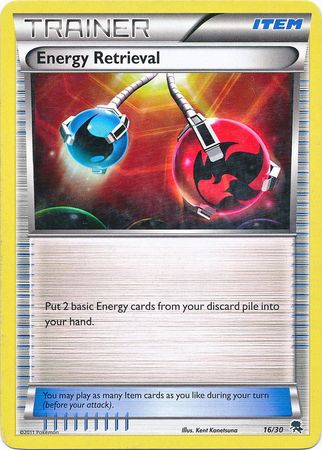 Energy Retrieval (16/30) [Black & White: Trainer Kit - Zoroark] | Exor Games Dartmouth