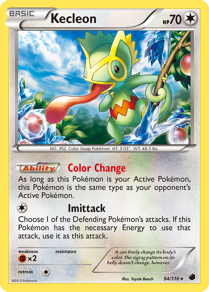 Kecleon (94/116) [Black & White: Plasma Freeze] | Exor Games Dartmouth